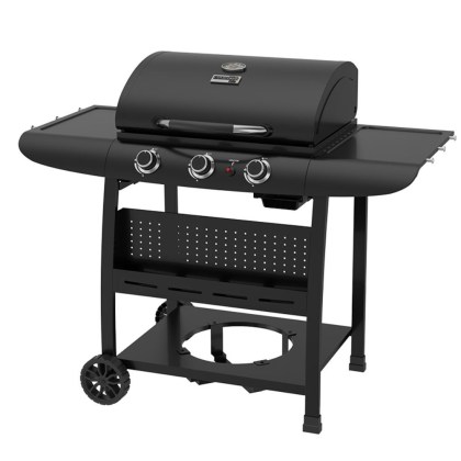 BORMANN Elite BBQ6030 FORGE 3-Burner Gas Grill with Cast-Iron Grate 2
